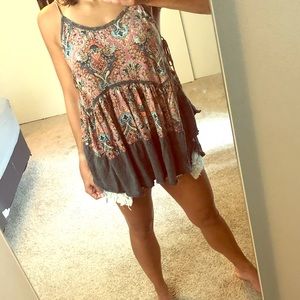 Gimmicks by BKE Boho Tank Top